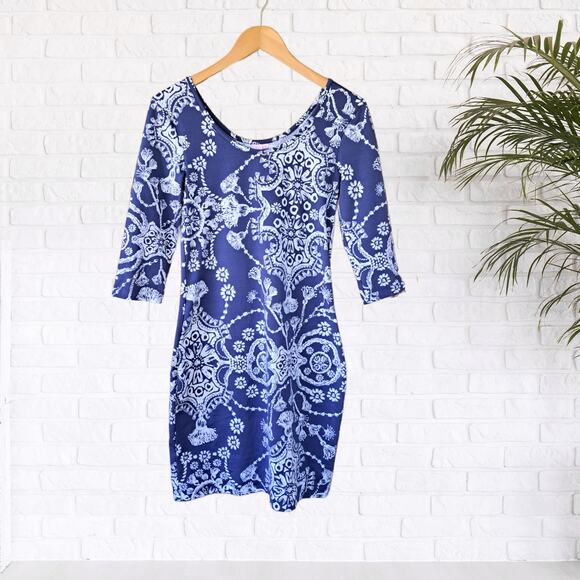 PERSIFOR Kilpatrick Dress Size Positano Blue Size Small - Picture 7 of 10